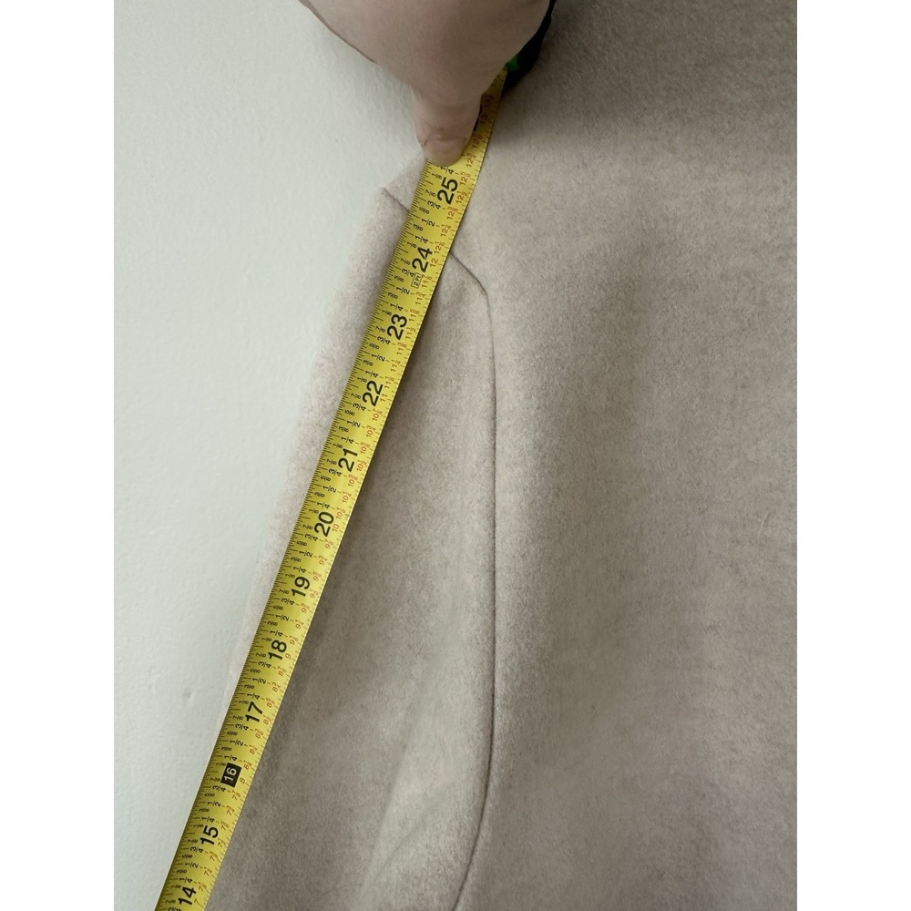 Banana Republic Oatmeal Turtleneck Sweater Size Large Neutral Capsule Wardrobe - Picture 12 of 15